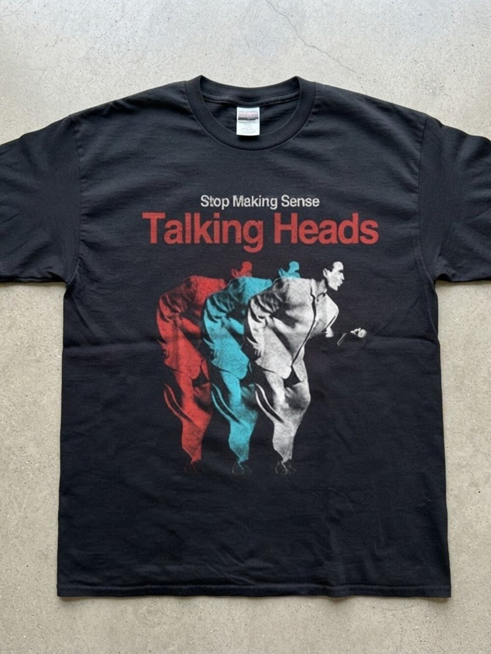 Talking Heads Stop Making Sense Black Cotton T-Shirt Unisex S-4XL